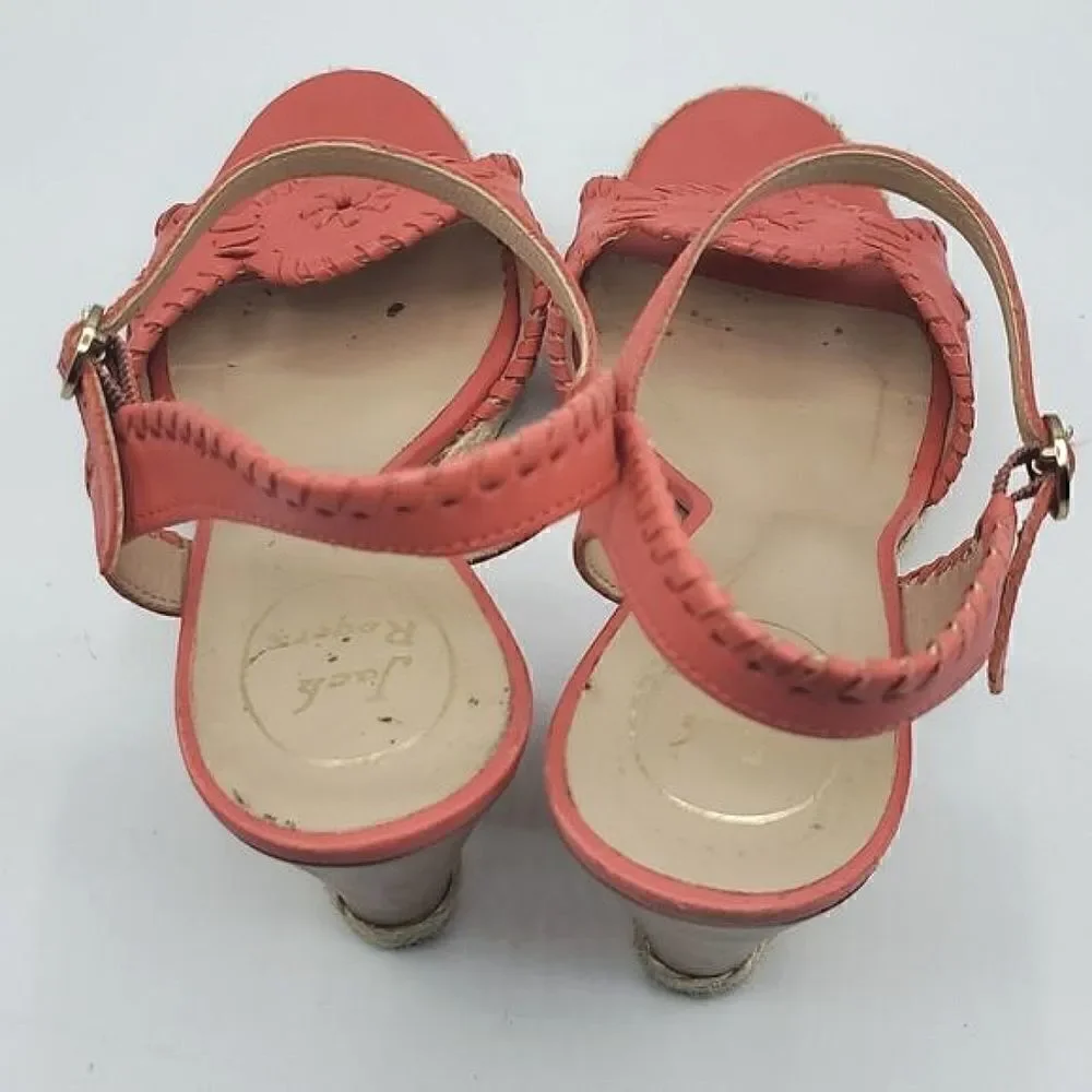 Jack Rogers Women's Clare Rope Wedge Sandal